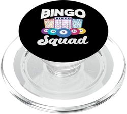 Bingo Squad Jugador de bingo Diversión entusiasta PopSockets PopGrip para MagSafe