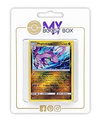 Muplodocus 96/145 Holo Reverse - Myboost X Soleil & Lune 2 Gardiens Ascendants - Coffret de 10 Cartes Pokémon Françaises