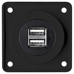 Berker Integro - Tomada de carregamento duplo USB