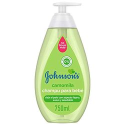 JOHNSON'S Baby Shampoo kamomill med formel "No Wine more (750 ml), barnschampo för barn och spädbarn, allergivänligt och pH-balanserat, parabenfritt schampo
