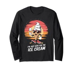 Solo estoy aquí para el helado Manga Larga