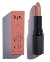 LEPO | Lipstick 3D pomadka do ust nr 103 cynamon, z woskiem ryżowym i olejkiem jojoba, intensywny kolor i nawilżenie, idealna do trójwymiarowego wyglądu ust