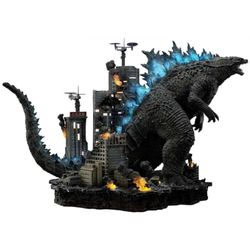 Prime 1 Studio Godzilla vs. Kong Godzilla Final Battle - Figura Decorativa (60 cm)