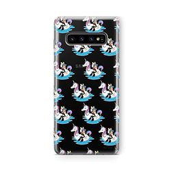 ERT GROUP mobiltelefonfodral för Samsung S10 originalt och officiellt licensierat Disney mönster Minnie 030 Vit optimalt anpassad till formen på mobiltelefonen, gedeeltelijk transparant