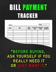 Monthly Budget Planner: bill book organizer - debt free planner - monthly budget planner