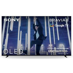 Sony BRAVIA 8 OLED 55 Pollici 4K HDR Google Smart TV (2024) | Gaming Menu per PlayStation 5, IMAX Enhanced, Dolby Vision Atmos, Chromecast, AirPlay, 120Hz 55XR80