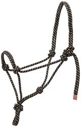 Weaver Leather Cavezza in Corda Intrecciata con Diamanti