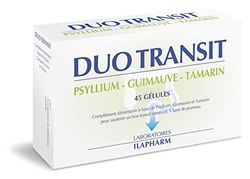 Laboratoires Ilapharm - DUO TRANSIT- Transit difficile - Digestion - Boîte de 45 comprimés