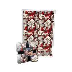 Hômadict Sherpa One Piece Throw – 100 x 150 cm – Soft and Warm Fleece Blanket – Team Luffy and Comfortable – Officially Licensed