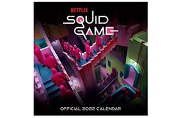 Squid Game Calendar 2022 Official Square Wall Calendar Gift Present