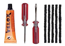 SKUAD Kit Riparazione TUBELESS, Materiale Manutenzione Unisex Adulto, Nero, Taglia Unica