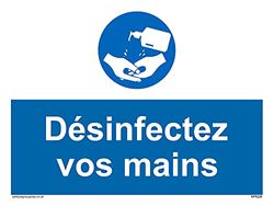 Pack of five - DÃƒÆ’Ã‚©sinfectez vos mains Sign - 200x150mm - A5L