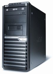 Acer Veriton M2610G PC, Processore Intel Core i3 3.1 GHz, RAM 4 GB, HDD 500 GB