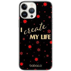 ERT GROUP mobiltelefonfodral för Apple Iphone 13 PRO MAX originalt och officiellt licensierat Babaco mönster Positive vibes 006, fodral tillverkad av TPU-plast