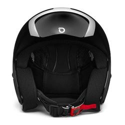 Briko Vulcano Fis 6.8 Multi Impact Casque de Ski/Snow Mixte, Shiny Black-Silver, 60 cm