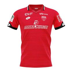 Dijon Football Côte d'Or Maillot Domicile DFCO 2019/2020 Football Homme, Rouge, FR : 2XL (Taille Fabricant : XXL)