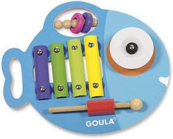 Jumbo GOULA - Glupi Muziek 3-in-1 - Muziekspeelgoed - Kinderen vanaf 1 Jaar - Nederlands - Houten Speelgoed voor Baby