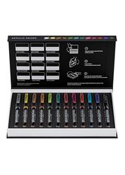 Karin Realbrush METALLIC - Una colección de 12 pinceles en un estuche exclusivo y protector.