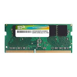Silicon Power SP008GBSFU240B02 Modulo di Memoria da 8 GB, 2400 MHz, DDR4 SO-DIMM, 260-pin NB, Verde