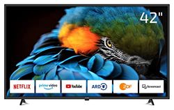 DYON Smart 42 XT 105 cm (42 inch) televisie (Full-HD Smart TV, HD Triple Tuner (DVB-C/-S2/-T2), Prime Video, Netflix & HbbTV)
