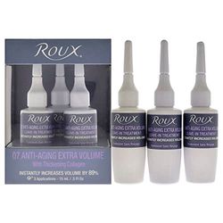 Roux Anti-Aging Extra Volume Treatment - 07 For Unisex 3 x 0.5 oz Treatment