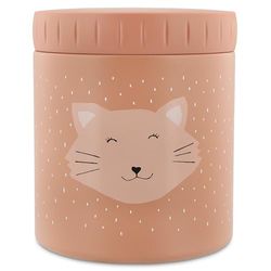 Trixie - Geïsoleerde lunchbox van roestvrij staal, 500 ml, voedselcontainer voor lunch/snack (Mrs. Cat (kat))