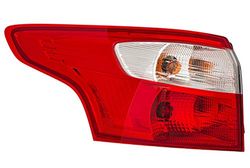 HELLA 2VA 354 995-111 Piloto posterior - lâmpadas incandescentes - parte exterior - esquerda - für u.a. Ford Focus III Turnier