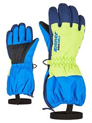 Ziener Levio As(r) Minis Glove, Guanti da Sci/Sport Invernali, Impermeabili, Traspiranti Unisex Baby, Persiano Blu, 116