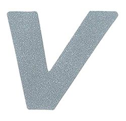 Quattroerre Refractive Sticker Letter V