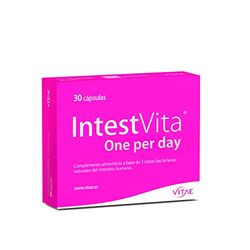 Vitae IntestVita One per Day 30 cápsulas| Probióticos | Facilitar las digestiones pesadas | Regenerar la flora intestinal | Cuidado y salud digestiva