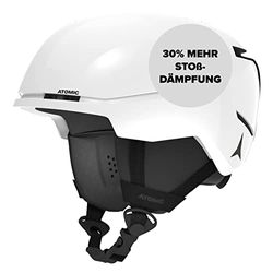 ATOMIC FOUR JR, Casco da Sci per Bambini, XS (48-52 cm), Bianco