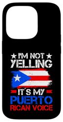 Im Not Yelling Its My Puerto Rican Voice Case for iPhone 14 Pro
