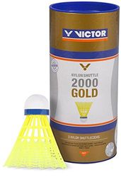 Victor Unisex's Gold Nylon Shuttle 2000, Blue/Yellow, M 100770