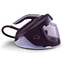 Philips PerfectCare 7000 Series Ferro da Stiro con Caldaia - 2100W, Colpo di Vapore 600g, Pressione 8,0 Bar, Tecnologia OptimalTEMP, Serbatoio 1,8 l, Viola (PSG7150/30)