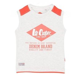 Lee Cooper Jongens GLC0137 DEB GRIS baby- en peutertanktop, 10 jaar, grijs, 10 Jaar