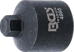 BGS 4995 | Remklauw dopsleutel | zeskant | extra kort | 7 mm
