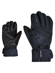 Ziener Leif GTX Glove Junior Guantes de esquí, Juventud Unisex, Negro, 7