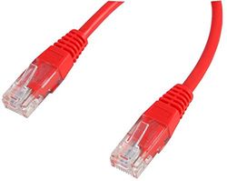 Pro Signal 15m Red RJ45 Ethernet Patch Lead, CCA Conductors, Network Cable, Not Suitable for PoE