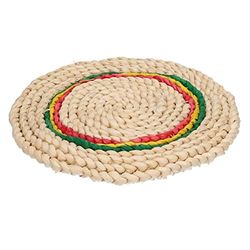 Vacchetti Giuseppe Dessous de Plat maïs Naturel Emballage 4 pièces, Multicolore, Medio