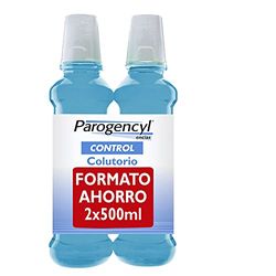 Parogencyl control colutorio Líquido para la Prevención de la gingivitis, sabor a menta, 2x500 ml