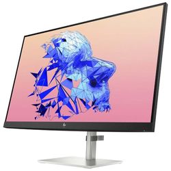 HP U32 Monitor, Schermo da 31,5" 4K UHD IPS, Risoluzione 3840 x 2160, Tempo Risposta 4 ms, Regolazione Inclinazione, Altezza, Pivoting, Antiriflesso, DisplayPort, HDMI, USB-C, Argento