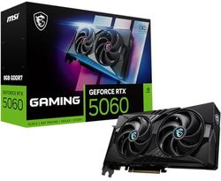 MSI GeForce RTX 5060 8G GAMING OC Graphics Card - 8GB GDDR7 (28Gbps/128-bit), PCIe 5.0 - HDMI 2.1b, 3 x DisplayPort 2.1b