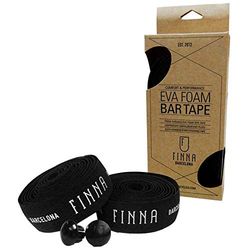 Finna Cycles Eva Foam stuurband, zwart, eenheidsmaat