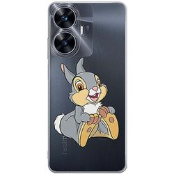 ERT GROUP Funda para teléfono móvil Realme C55 Original y con Licencia Oficial de Disney con diseño Thumper 002 Perfectamente Adaptada a la Forma del teléfono móvil, parcialmente Transparente
