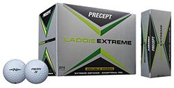 Precept 2017 Laddie Extreme Bolas de golfe (24 unidades), homem, PLX4DG, branco, L