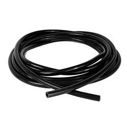 Ramair Filters VAC7MM-5M-BK Silicone Vacuum Hose, Black, 7 mm x 5 m