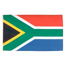 AZ FLAG - Drapeau Afrique du Sud - 150x90 cm - Drapeau Sud Africain 100% Polyester Avec Oeillets Métalliques Intégrés - Pavillon 110 g