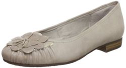 Jana Fashion 8-8-22102-20 ballerinaskor för kvinnor, Beige Mandel 461, 39.5 EU X-Weit