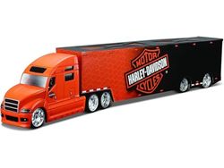 Maisto m11516 schaal 1: 64 "Custom Harley Davidson Hauler in verpakt met fijne details" drukgietmodel
