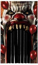Horror Clown Gordijn